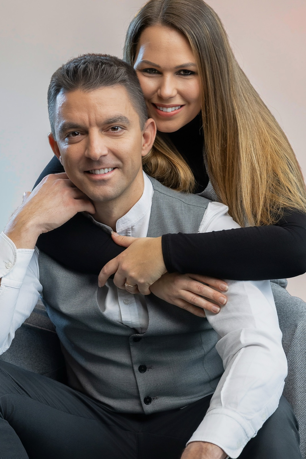 Anett és Feri stúdióportré