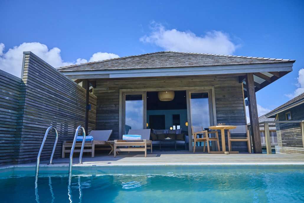 Vízparti villa a Jawakara resorton